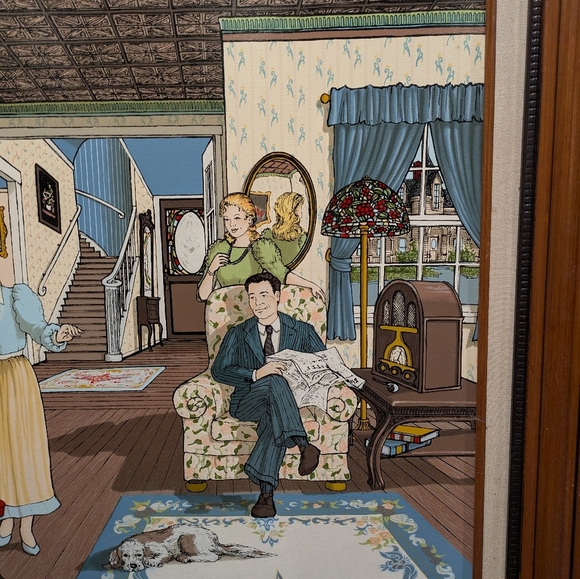 H.Hargrove Painting The Piano Lesson 1993-1993 Limited Edition 189/1500 S/30x26 - Picture 4 of 12